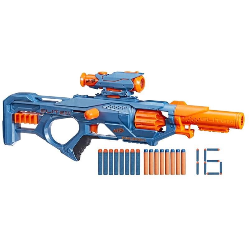 Mi experiencia con el Nerf lanzador Eaglepoint RD-8: ¿Vale la pena?